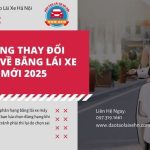Những Thay Đổi Lớn Về Bằng Lái Xe Máy Mới 2025