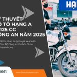 Thi Lý Thuyết Xe Mô Tô Hạng A Trên 125 CC Bộ Công An Năm 2025